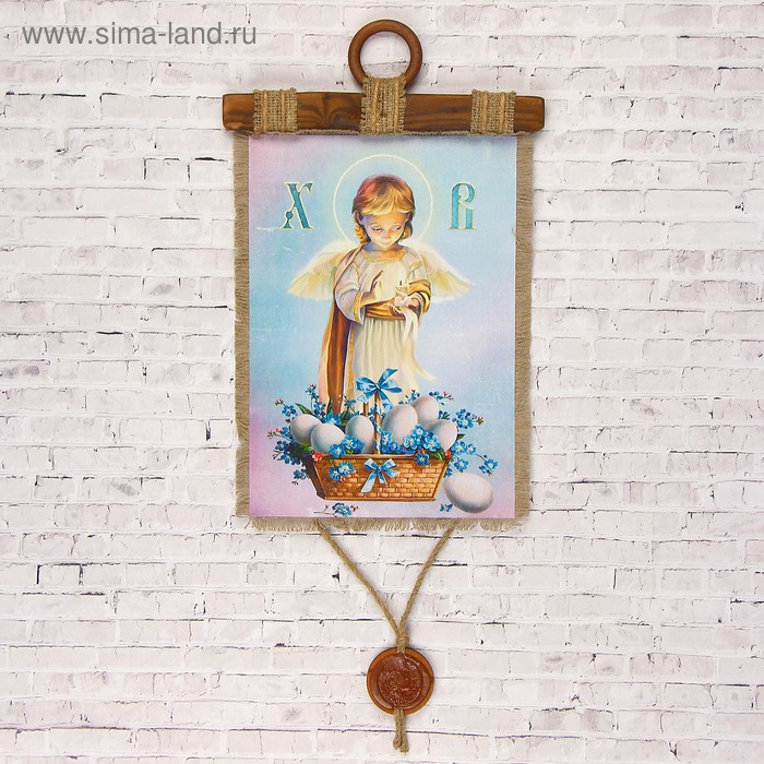 Сувенир свиток  Сувенир свиток "Ангел и корзина"