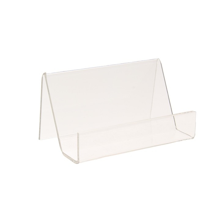 Подставка под визитки 9×5,5×4,5 см, наклонная, оргстекло 2 мм, В ЗАЩИТНОЙ ПЛЁНКЕ Подставка под визитки 9×5,5×4,5 см, наклонная, оргстекло 2 мм, В ЗАЩИТНОЙ ПЛЁНКЕ
