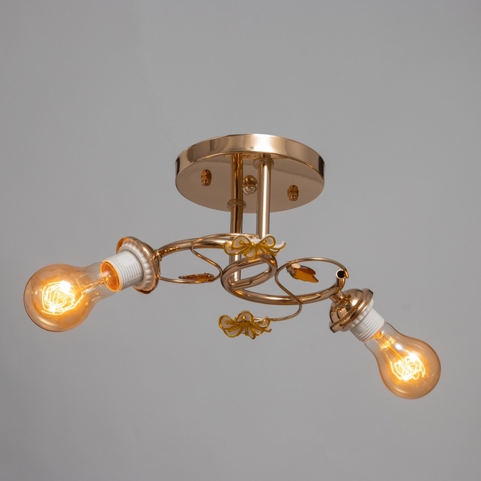 Люстра Люстра "Айон" бп 2х40Вт Е27 Золото МОДЕЛЬ: 2612380