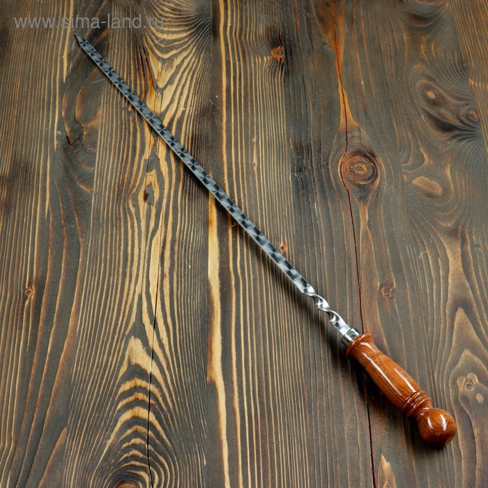 Набор шампуров  Набор шампуров "Ташкент" в чехле, 6 шт, рабочая часть - 50см, зеленый