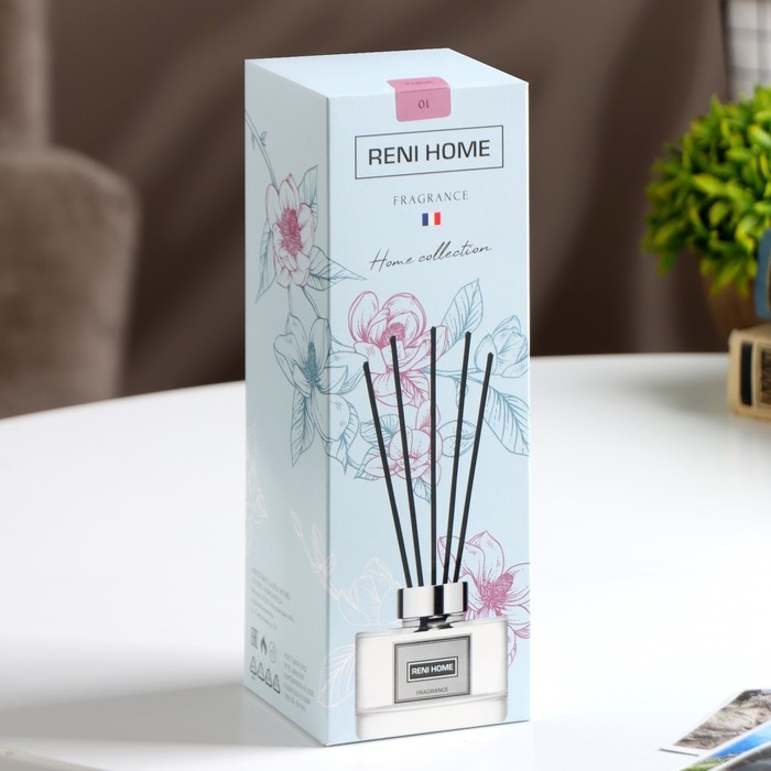 Диффузор ароматический RENI Home,100 мл, ваниль Диффузор ароматический RENI Home,100 мл, ваниль