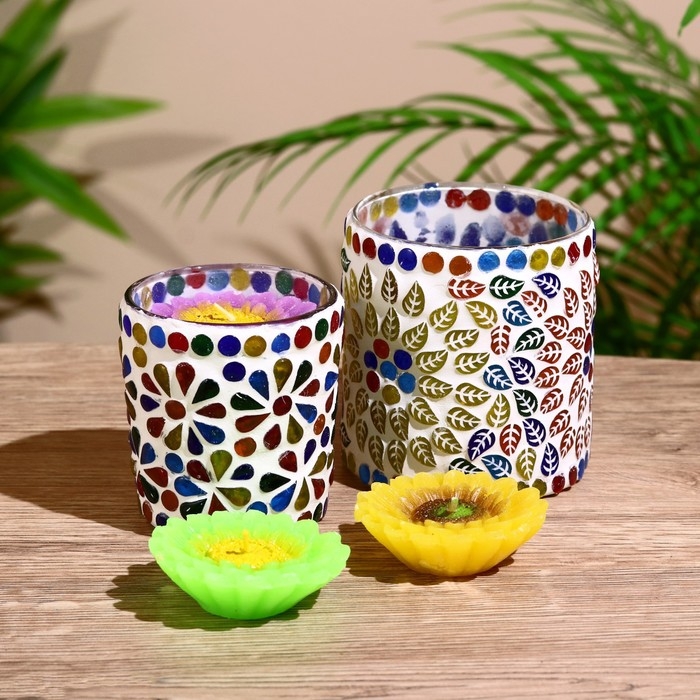 Набор свечей  Набор свечей "Сандал + жасмин" 5 штук