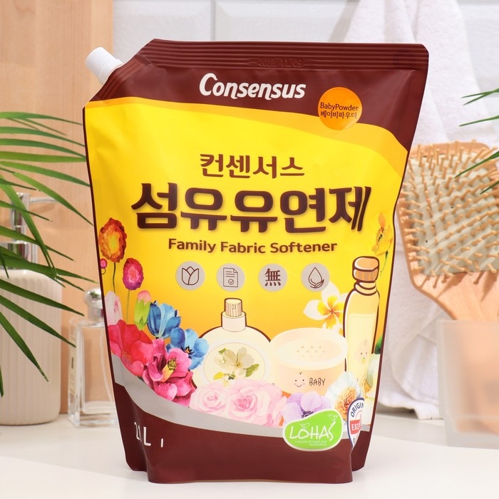 Кондиционер Consensus с ароматом детской присыпки 2,1 л Кондиционер Consensus с ароматом детской присыпки 2,1 л