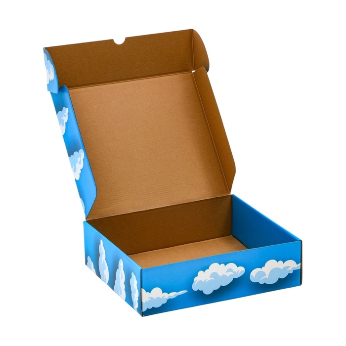 Подарочная коробка Подарочная коробка "С Днем Рождения", 27 х 31,5 х 9 см