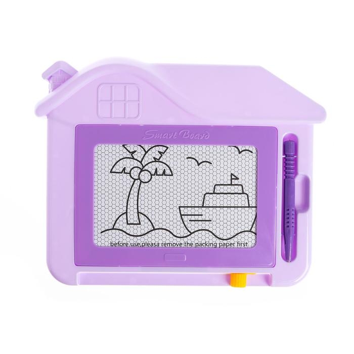 Доска магнитная Доска магнитная "Домик с окошком", чёрная крошка, цвета МИКС