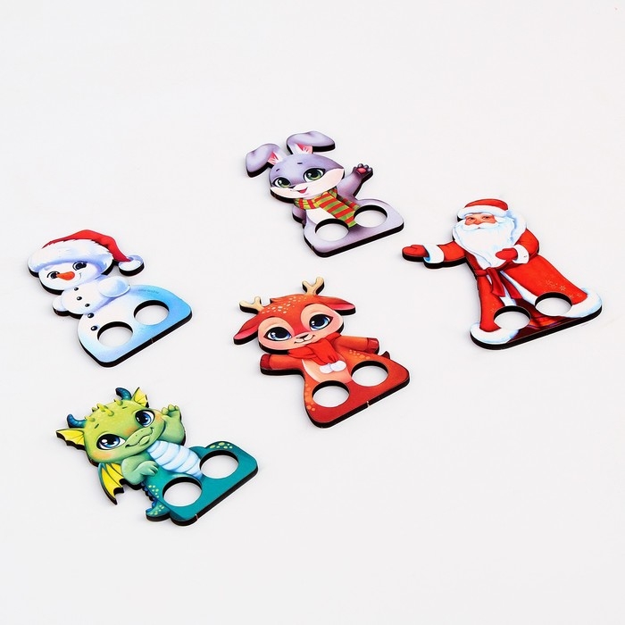 Новый год! Игровой набор. Пальчиковый театр «Любимые персонажи» Новый год! Игровой набор. Пальчиковый театр «Любимые персонажи»