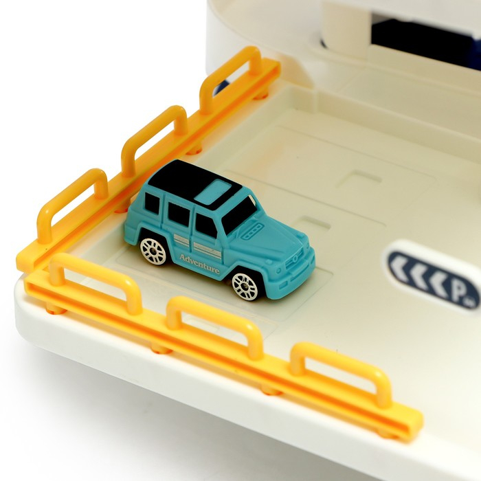 Парковка «Городская», с лифтом, 3 уровня, 4 машинки, световые и звуковые эффекты Парковка «Городская», с лифтом, 3 уровня, 4 машинки, световые и звуковые эффекты