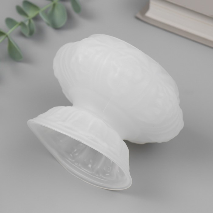 Молд силикон Молд силикон "Подсвечник. Купава" 11,2х11,2х7,7 см