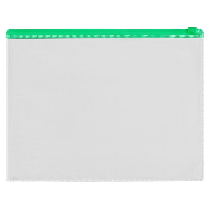 Набор папка-конверт на молнии 12 штук, формат А4 120мкр прозрачная, размер молнии 33 х 23,7см Набор папка-конверт на молнии 12 штук, формат А4 120мкр прозрачная, размер молнии 33 х 23,7см