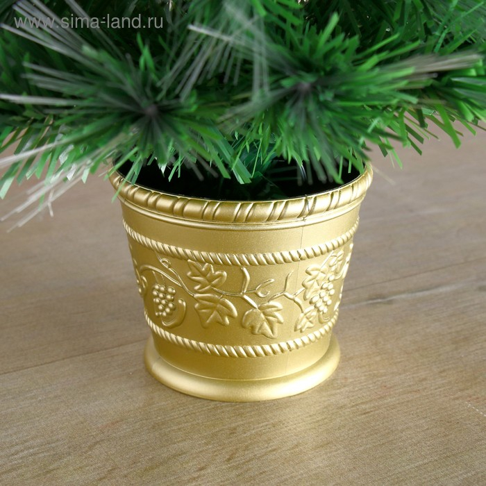 Ёлка фиброоптическая Ёлка фиброоптическая "Пучок радужный" 60 см d нижнего яруса 35 см, 55 веток