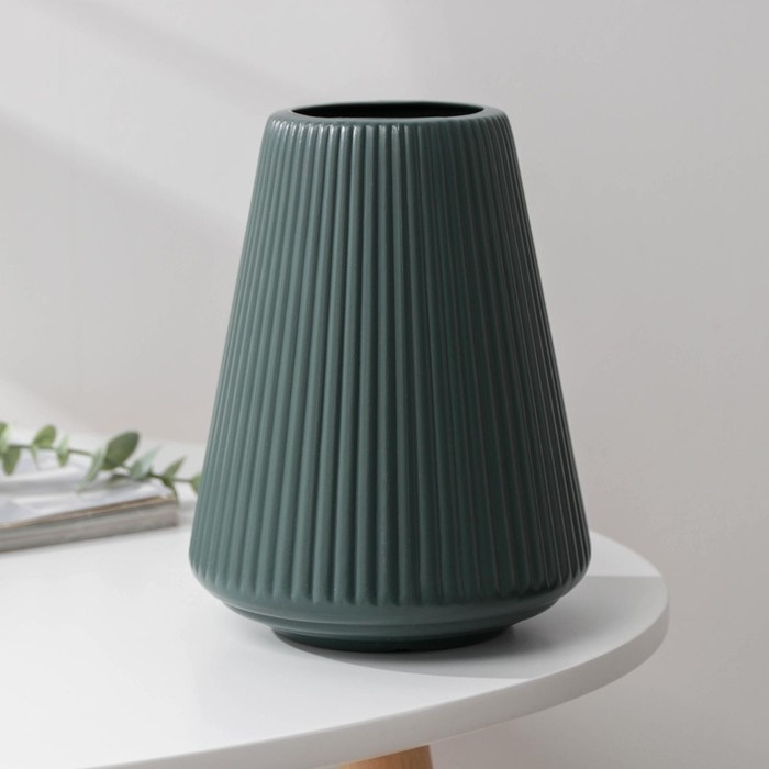 Ваза для цветов, 14×18 см, 1,5 л, цвет МИКС Ваза для цветов, 14×18 см, 1,5 л, цвет МИКС