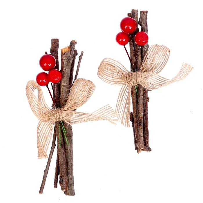 Набор декора «Веточки», 12 см Набор декора «Веточки», 12 см