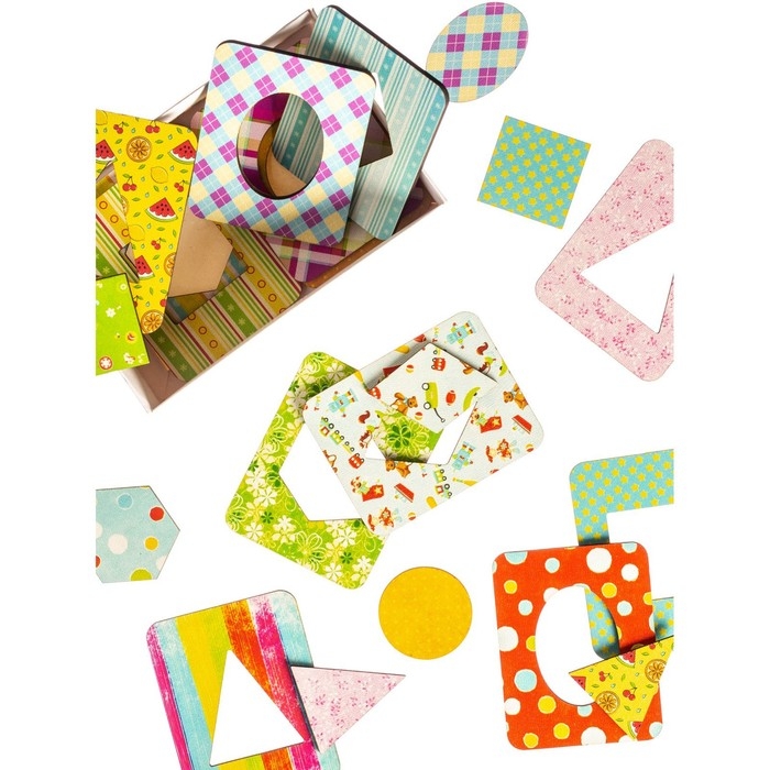 Досочки Сегена, 18 досок: 7 × 9 см Досочки Сегена, 18 досок: 7 × 9 см