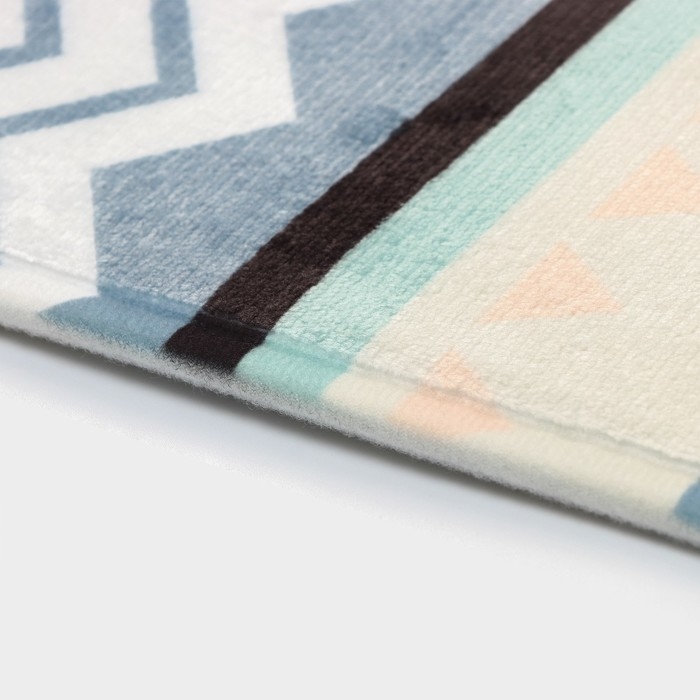 Коврик для ванной и туалета Доляна «Тера», 40×60 см Коврик для ванной и туалета Доляна «Тера», 40×60 см