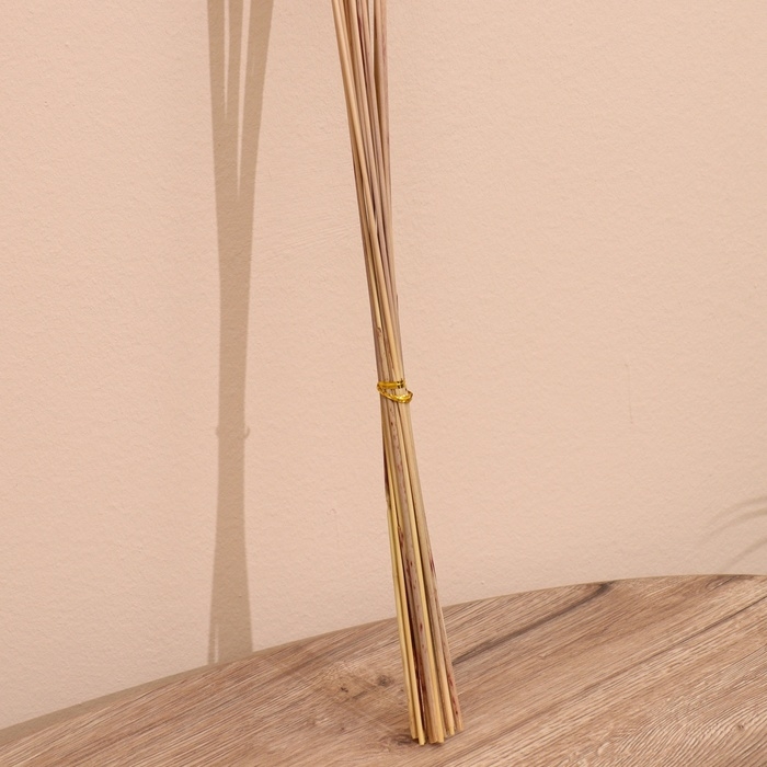 Набор сухоцветов 80 см (10 шт) натуральный Набор сухоцветов 80 см (10 шт) натуральный