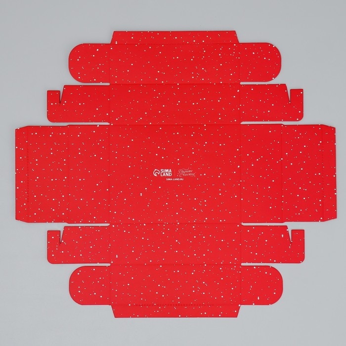 Коробка подарочная новогодняя складная «С Новым годом», венок, 16.5 х 12.5 х 5 см, Новый год Коробка подарочная новогодняя складная «С Новым годом», венок, 16.5 х 12.5 х 5 см, Новый год