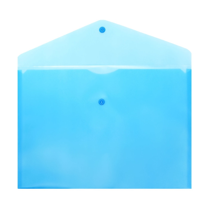 Набор папок-конвертов на кнопке 10 штук, А4, 150 мкм, Calligrata Standard, прозрачные, микс Набор папок-конвертов на кнопке 10 штук, А4, 150 мкм, Calligrata Standard, прозрачные, микс