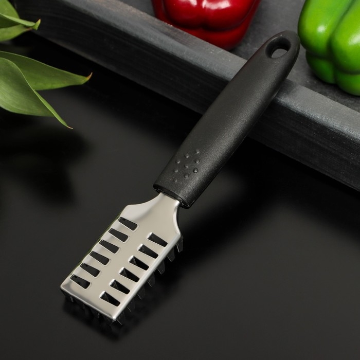 Рыбочистка Доляна «На века», 18 см, цвет чёрный Рыбочистка Доляна «На века», 18 см, цвет чёрный