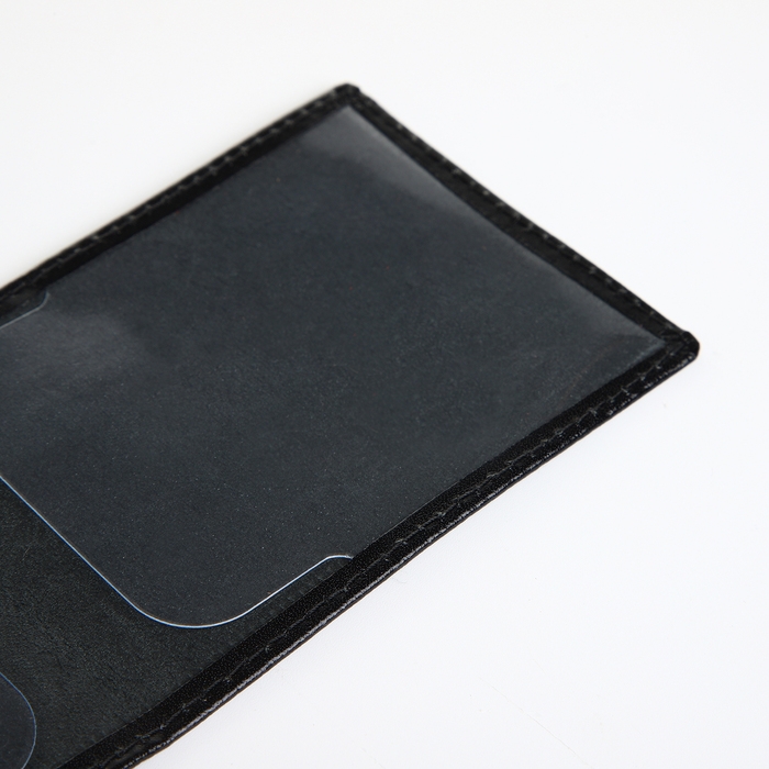 Обложка для удостоверения  Обложка для удостоверения "Ветеран боевых действий", цвет чёрный