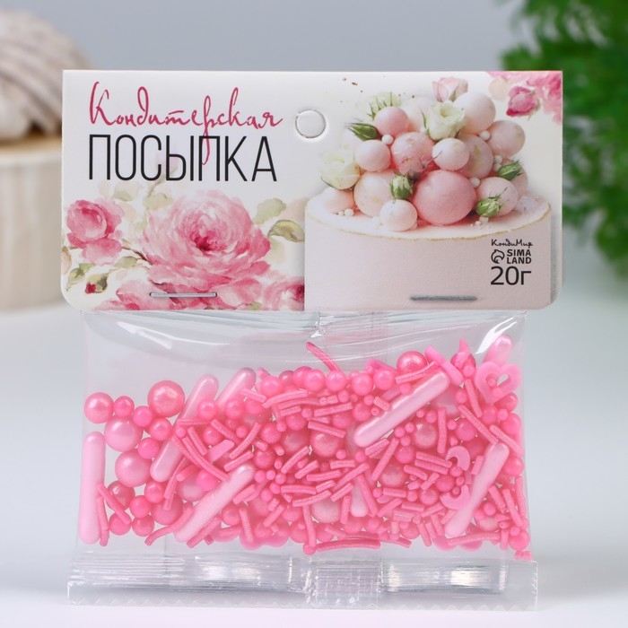 Кондитерская посыпка &laquo;Многогранная любовь&raquo;, 20 г