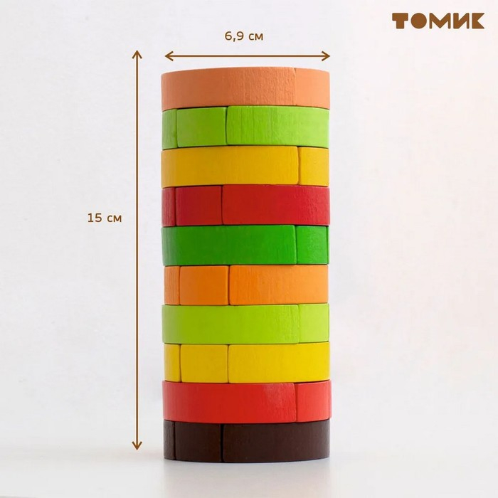 Логический игровой набор «Башня. Фрукты», 30 деталей Логический игровой набор «Башня. Фрукты», 30 деталей