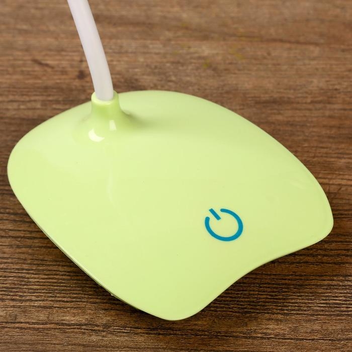 Лампа настольная Лампа настольная "Симпл" LED 5Вт USB МИКС 16х16х38 см RISALUX