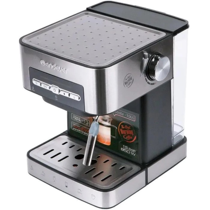 Кофеварка Endever Costa-1043, капельная, 800 Вт, 0.42 л, тёмно-серая Кофеварка Endever Costa-1043, капельная, 800 Вт, 0.42 л, тёмно-серая