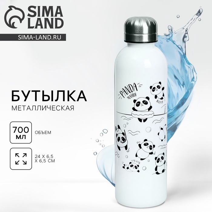 Бутылка для воды «Панда», 600 мл Бутылка для воды «Панда», 600 мл