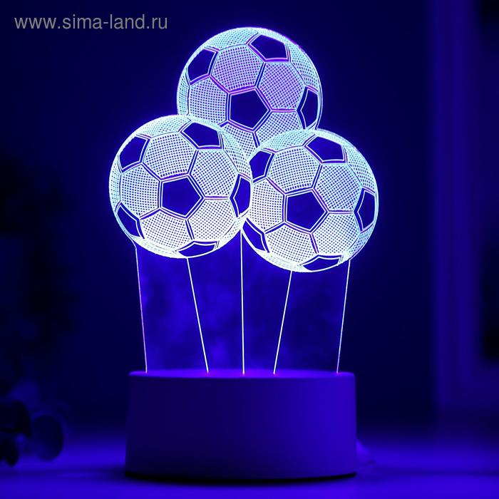 Светильник  Светильник "Три мяча" от сети 9,5x11,5x20 см RISALUX