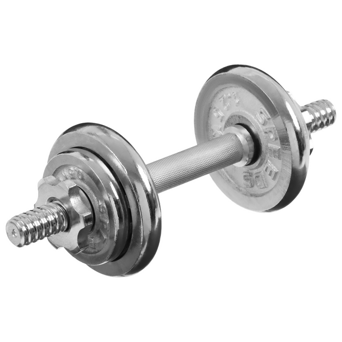 Набор гантелей сборных 10 кг: 5 кг х 2 шт. Набор гантелей сборных 10 кг: 5 кг х 2 шт.