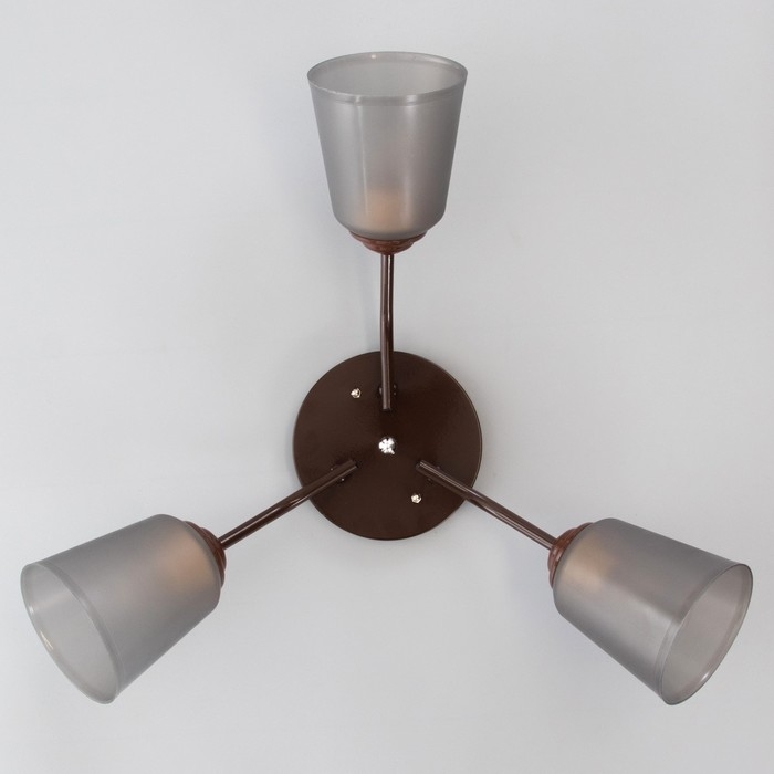 Люстра Люстра "Онлайн" (цилиндр) 3х15Вт Е27 МОДЕЛЬ: BR 00215 венге/черный