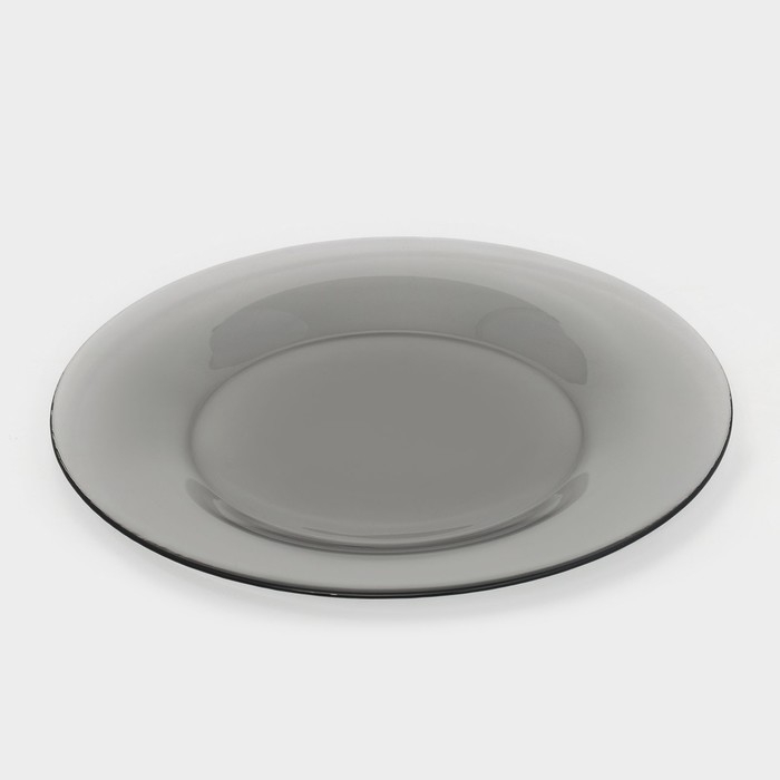 Тарелка обеденная стеклянная «Симпатия», d=25 см