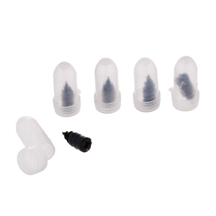 Прорезиненный саморез для ремонта прокола шин, 11.7×5.3 мм, набор 5 шт Прорезиненный саморез для ремонта прокола шин, 11.7×5.3 мм, набор 5 шт