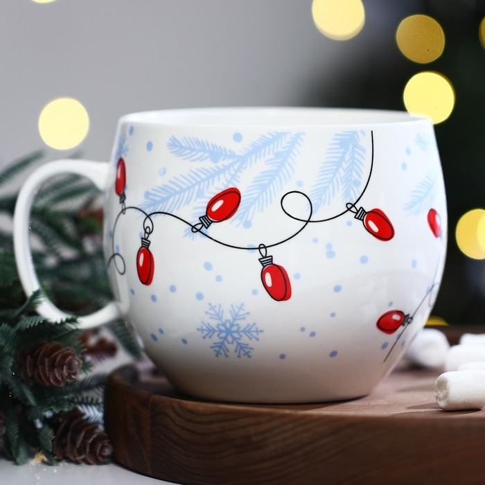 Новый год. Кружка керамическая «Сказка», 600 мл Новый год. Кружка керамическая «Сказка», 600 мл