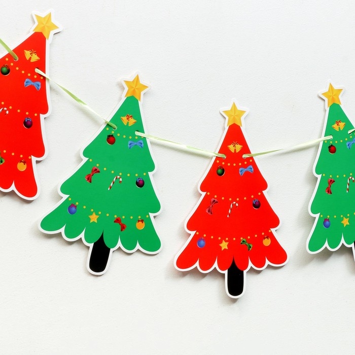 Новый год! Гирлянда &laquo;Ёлочка&raquo;, длина 3 м