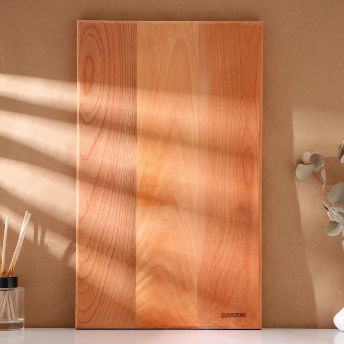 Доскa рaзделочнaя Премиум Adelica «Профессионaльнaя», 50×30×3 см, бук, цвет микс