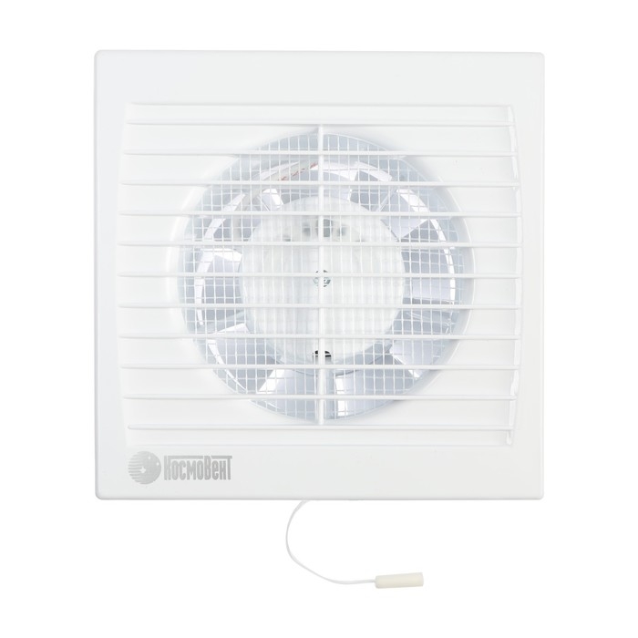 Вентилятор вытяжной Вентилятор вытяжной "КосмоВент" В100ВКИ, d=100 мм, 10 Вт, 40 дБ, 105 м³/ч, выключ, индикатор