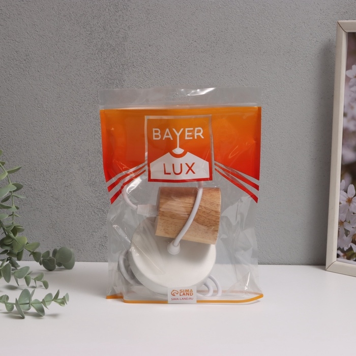 Светильник подвесной Светильник подвесной "Клауд" цилиндр 1х40Вт Е27 белый 5х6,5х95см