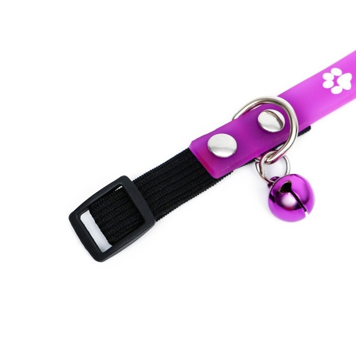 Ошейник кошачий с лапками, 29 х 1 см, микс цветов Ошейник кошачий с лапками, 29 х 1 см, микс цветов