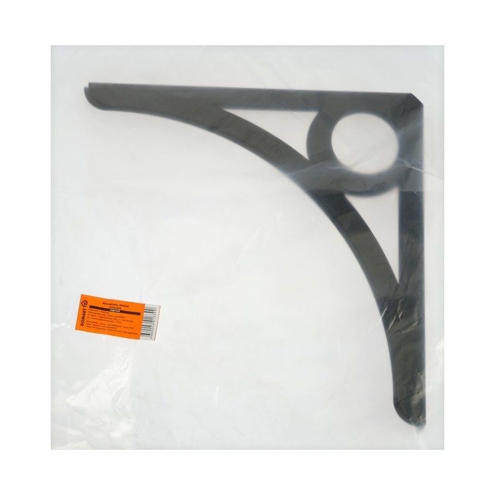 Кронштейн DECOR, 245х245, 2 шт, цвет черный Кронштейн DECOR, 245х245, 2 шт, цвет черный