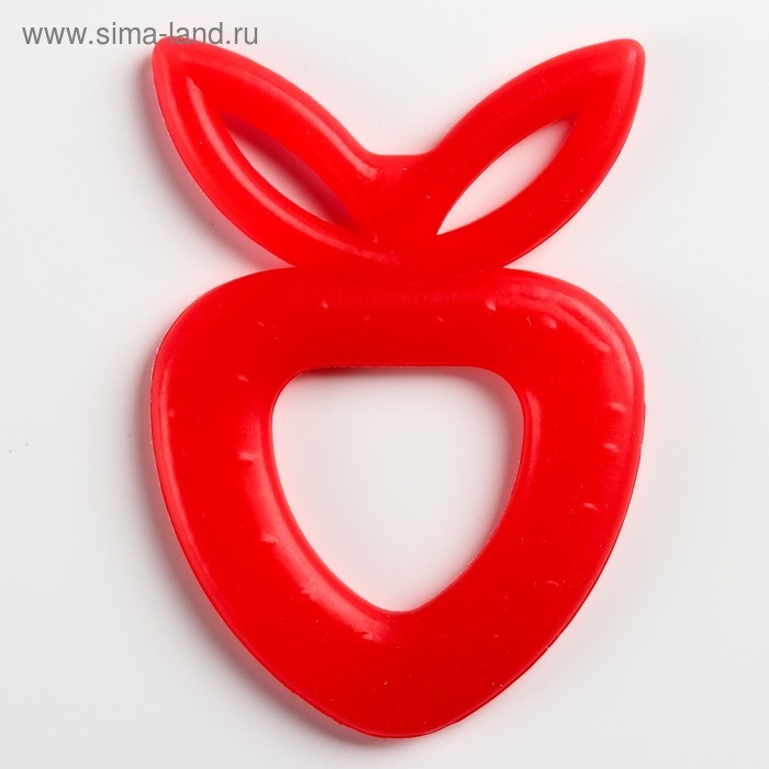 Прорезыватель силиконовый «Клубничка», цвет МИКС, КНОПА Прорезыватель силиконовый «Клубничка», цвет МИКС, КНОПА