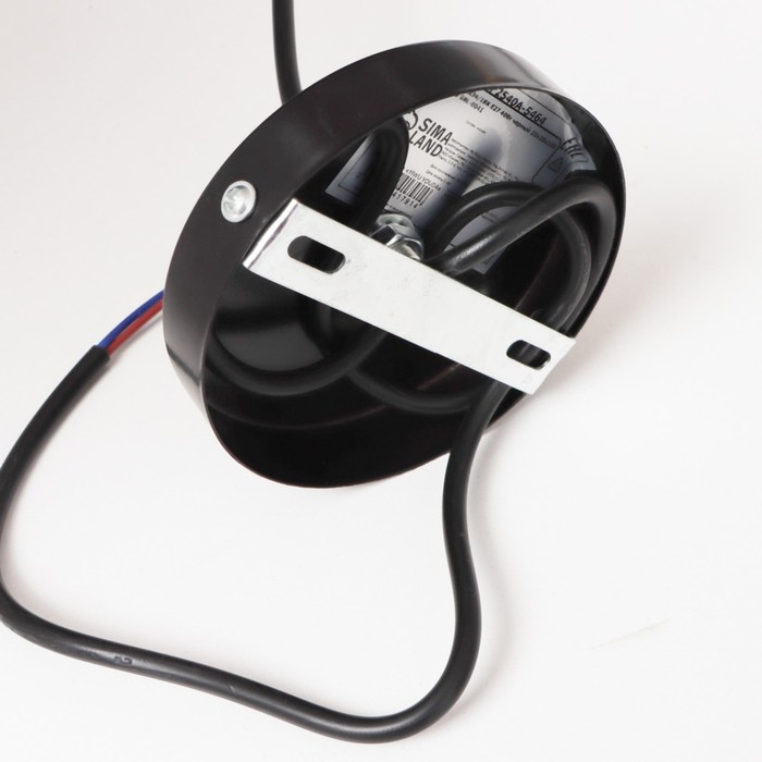 Светильник BayerLux 1653/1BK E27 40Вт черный 25х26х40-135 см