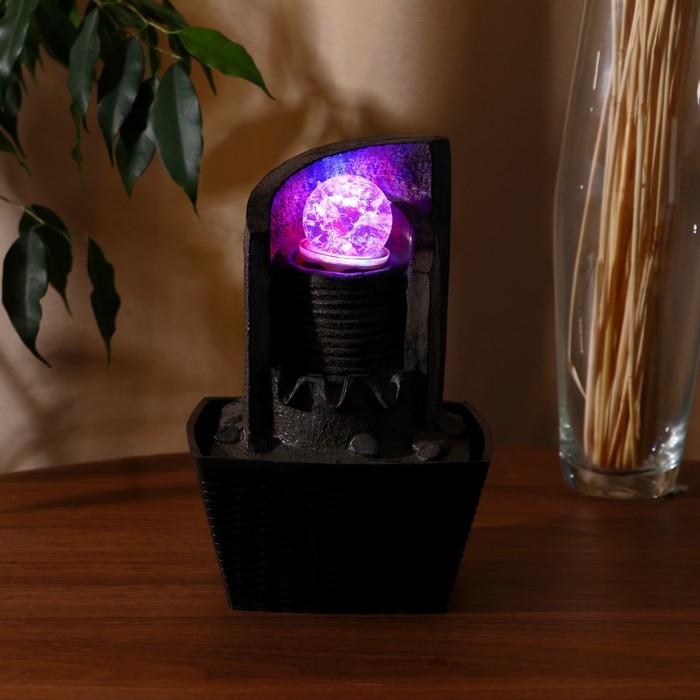 Фонтан Фонтан "Аластэйр" грация, 11х11х17 см (с подсветкой)