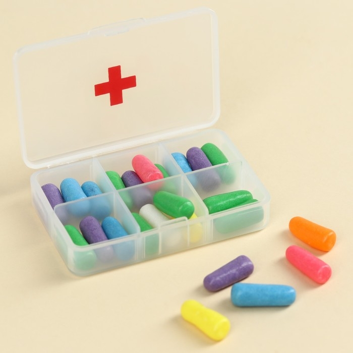 Мармеладные бобы в таблетнице "Отдушнил форте", 35 г