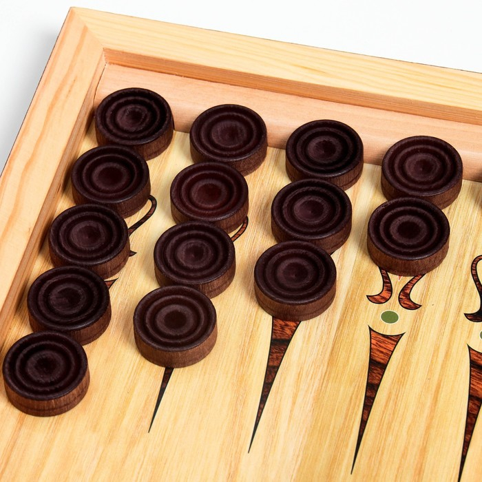 Нарды средние «Россия» 50 × 50 см Нарды средние «Россия» 50 × 50 см