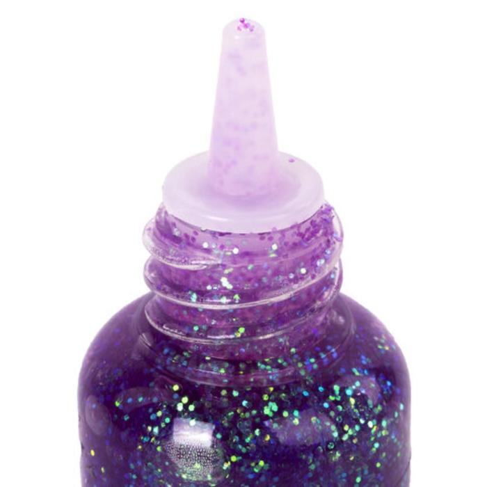 Гель с блёстками "Остров сокровищ", 20мл, неон, МИКС