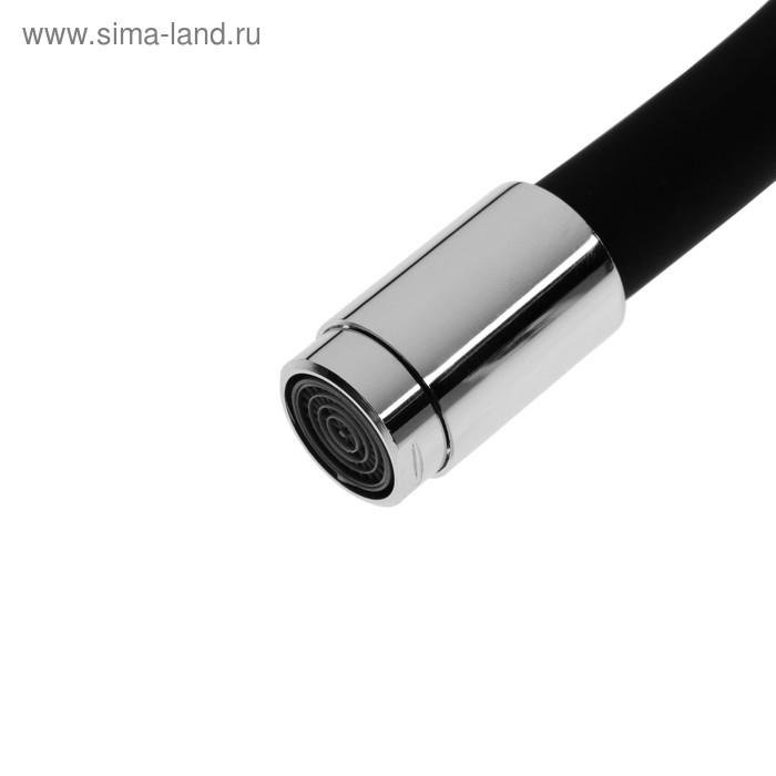 Излив силиконовый Accoona A470F-6, черный Излив силиконовый Accoona A470F-6, черный