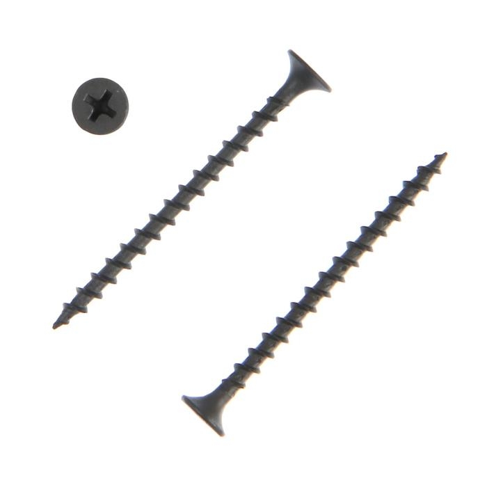 Саморезы гипсокартон-дерево ТУНДРА krep 3.5x51 мм, фосфатированные, 200 шт. Саморезы гипсокартон-дерево ТУНДРА krep 3.5x51 мм, фосфатированные, 200 шт.