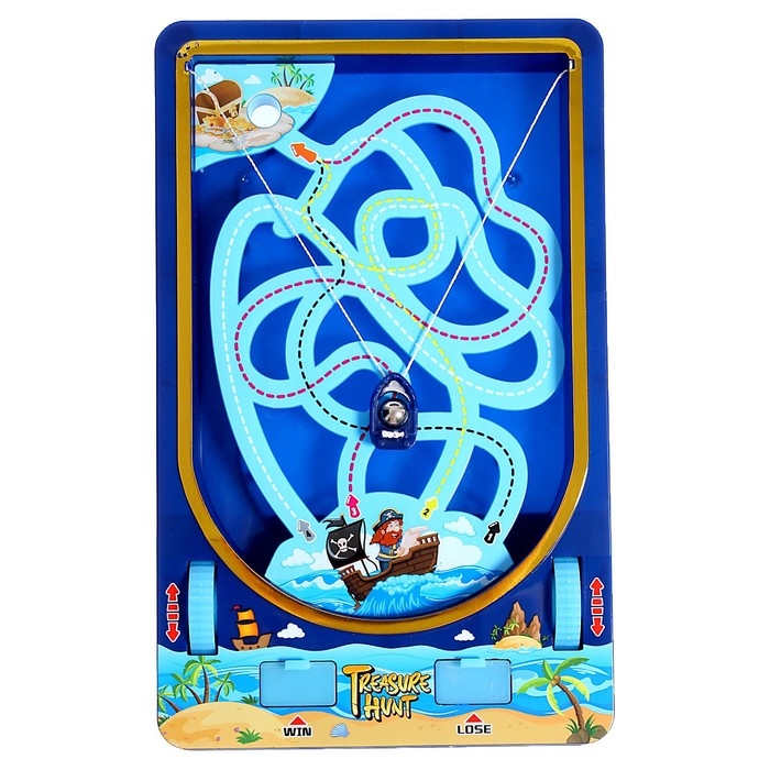 Настольная игра «Пиратский путь», 1-2 игрока, 5+ Настольная игра «Пиратский путь», 1-2 игрока, 5+