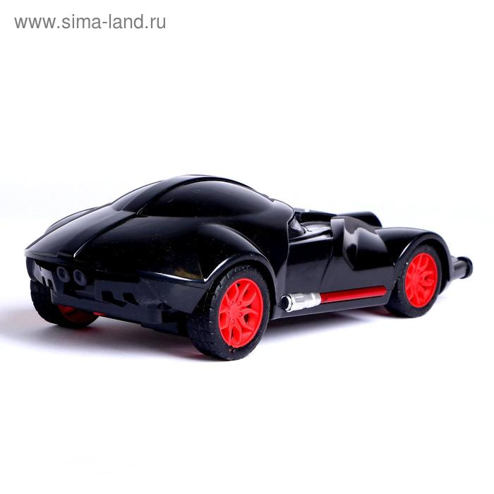 Машина BATCAR, радиоуправляемая, работает от батареек, цвет чёрный Машина BATCAR, радиоуправляемая, работает от батареек, цвет чёрный